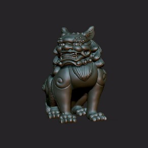 3D模型-狮兽