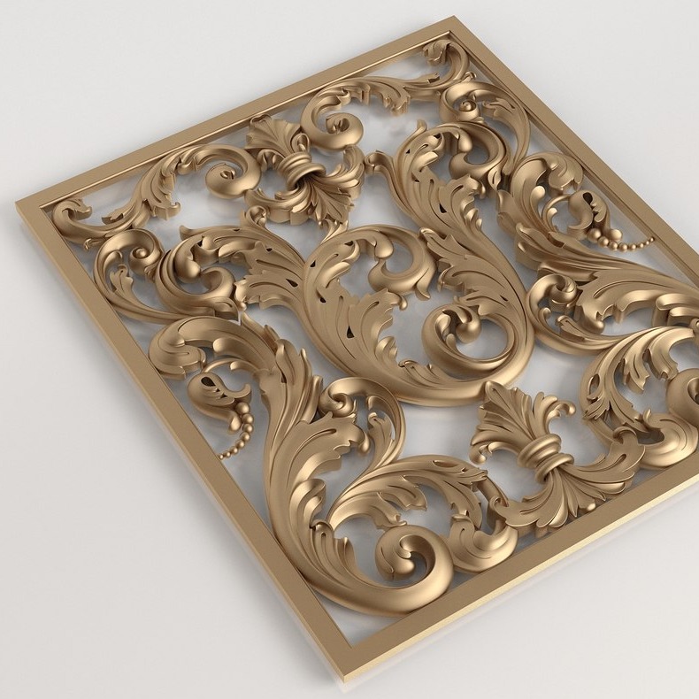 高清栏杆3D打印模型10