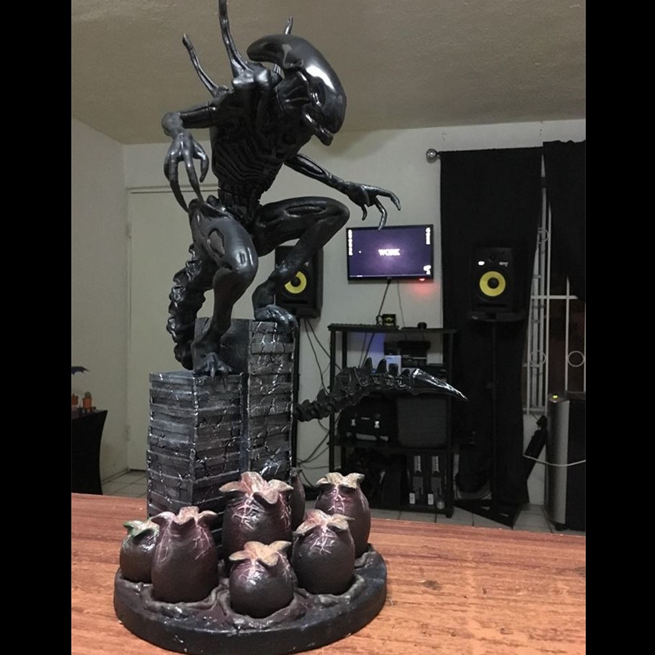 Alien queen异形皇后 3D打印模型
