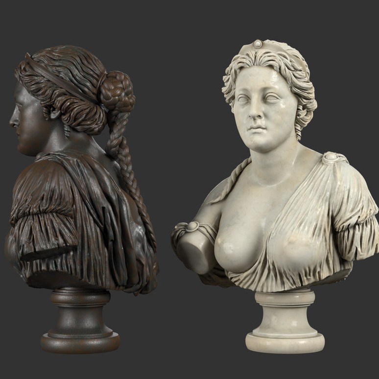 阿芙罗狄蒂半身3D模型（Aphrodite）