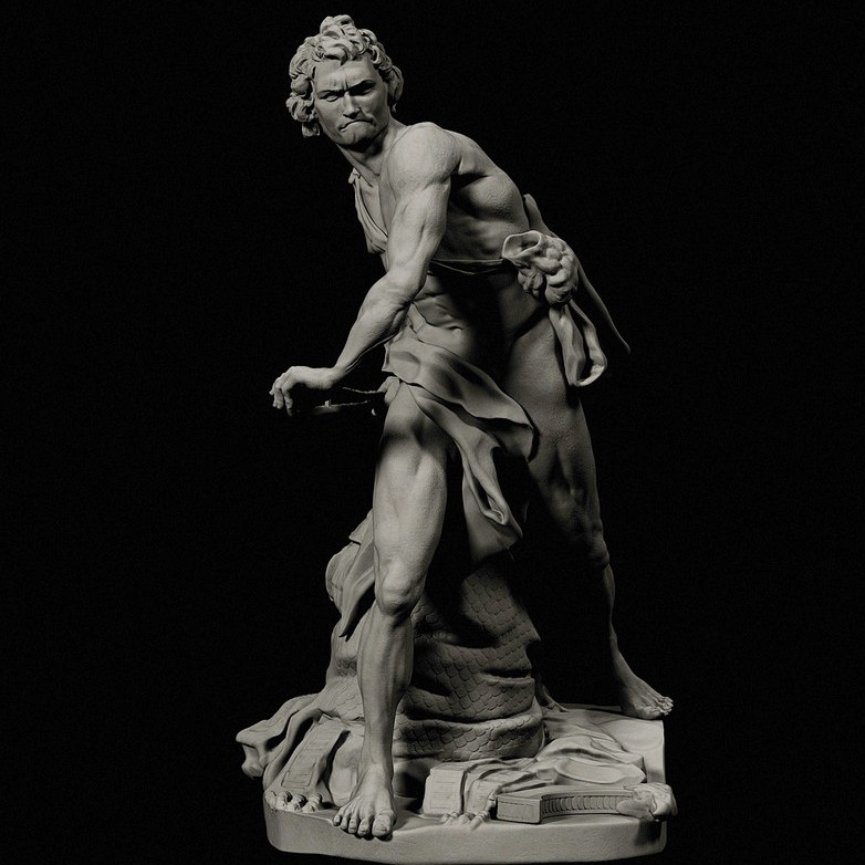 大卫-贝尔尼尼雕塑作品(Bernini)