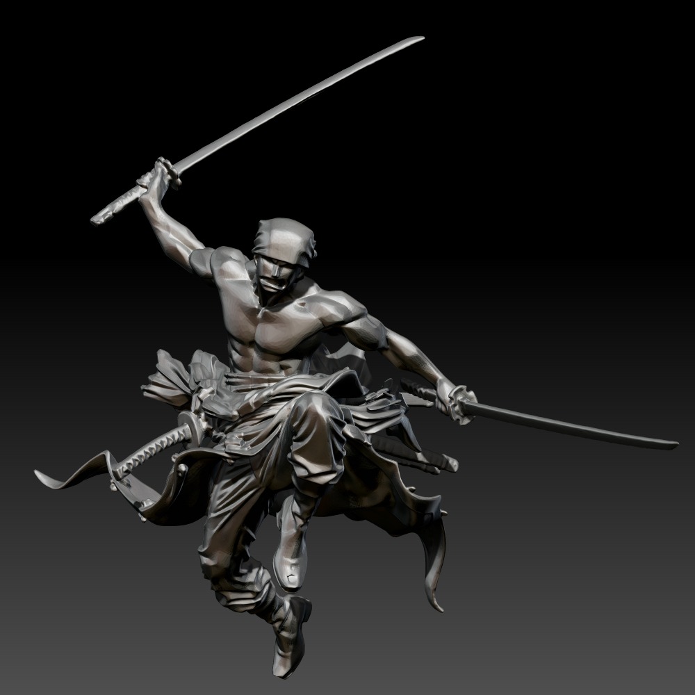 3D模型-海贼王 佐罗