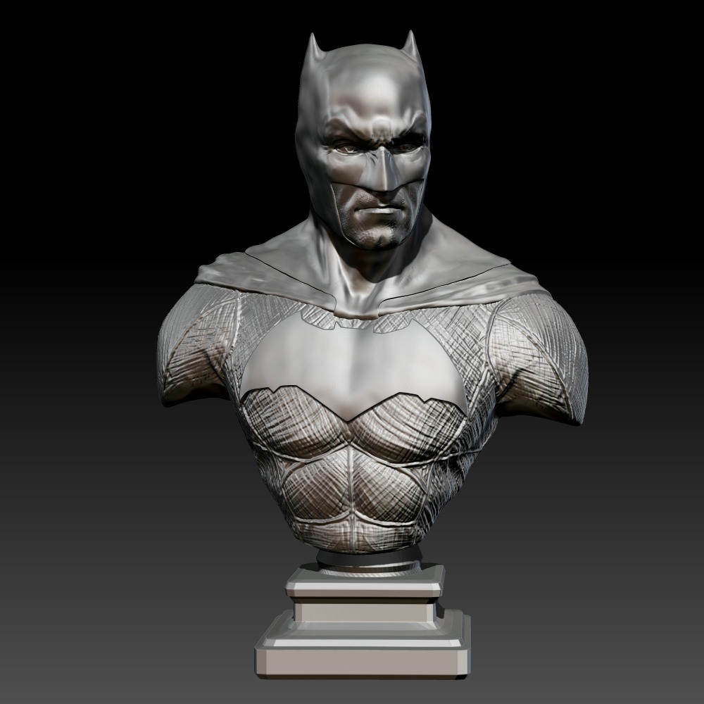 3D模型-蝙蝠侠 半身像