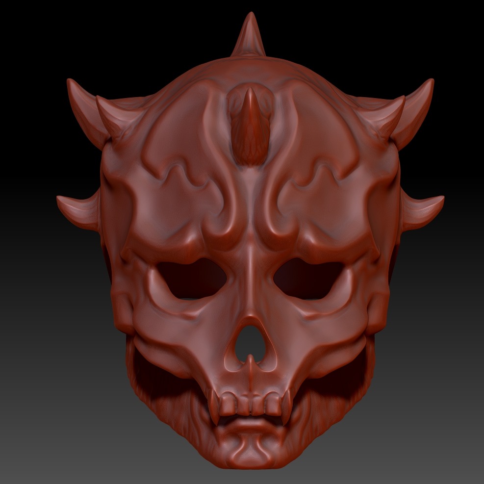 绝地武士 面具 Darth Maul Samurai Mask