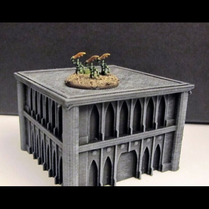 3D模型-哥特式建筑