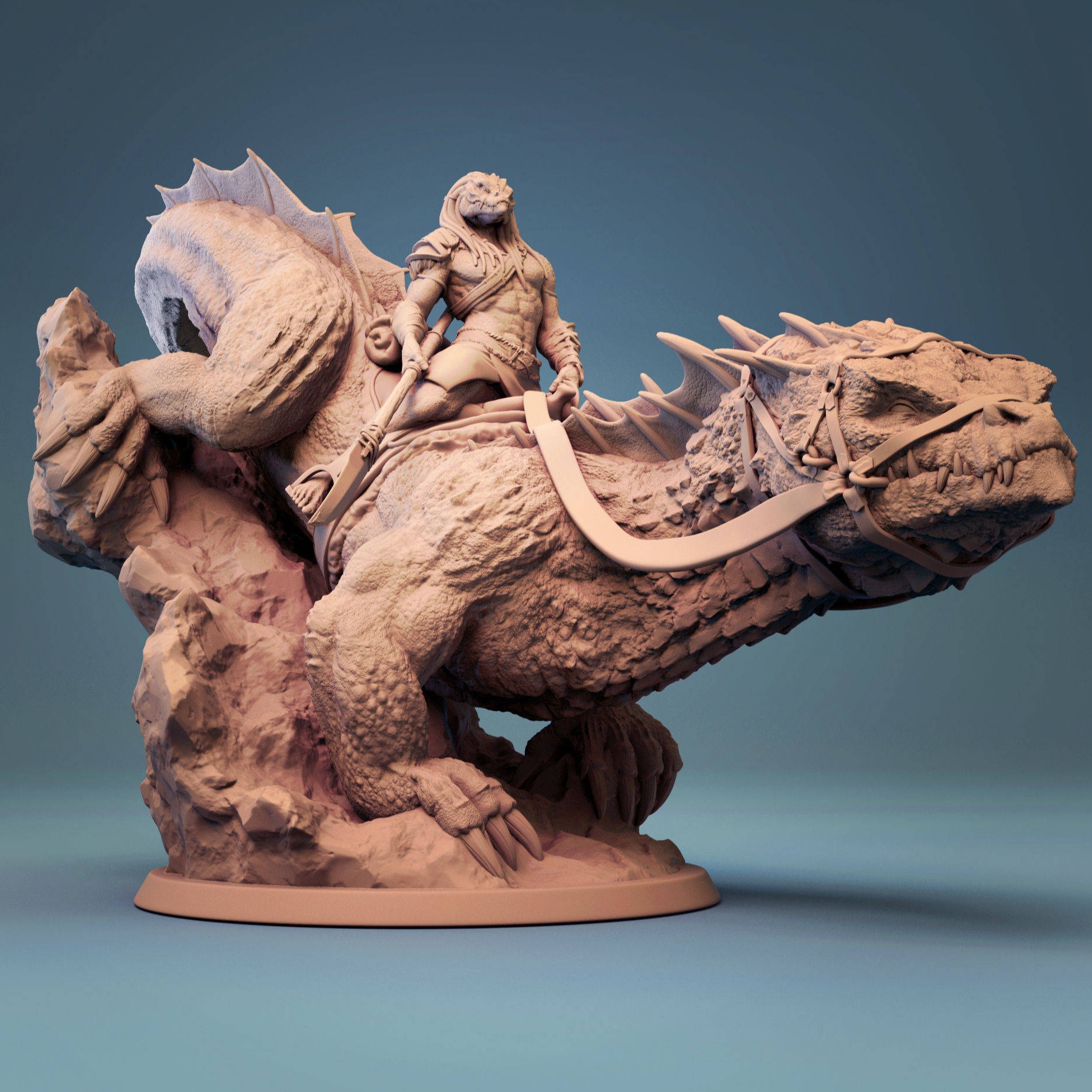 龙龟3D打印高清模型