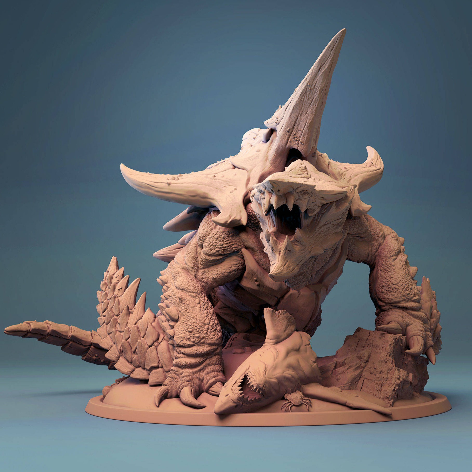 龙龟3D打印高清模型