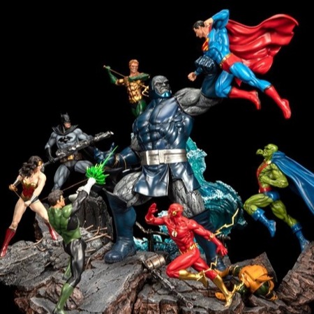 3D模型-DC全家福 漫威英雄3D打印模型