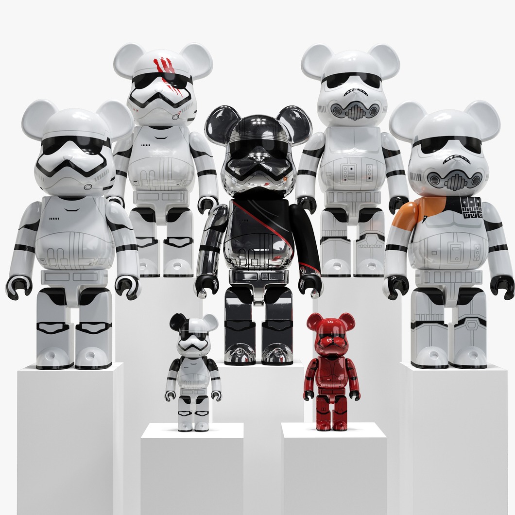 星球大战积木熊 Bearbrick Star Wars-3D打印