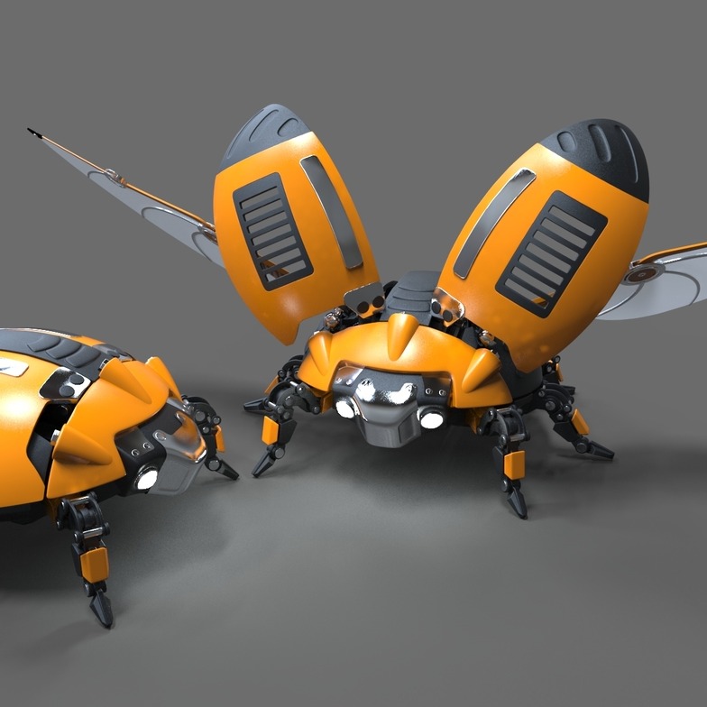 机械瓢虫Ladybug-3D打印