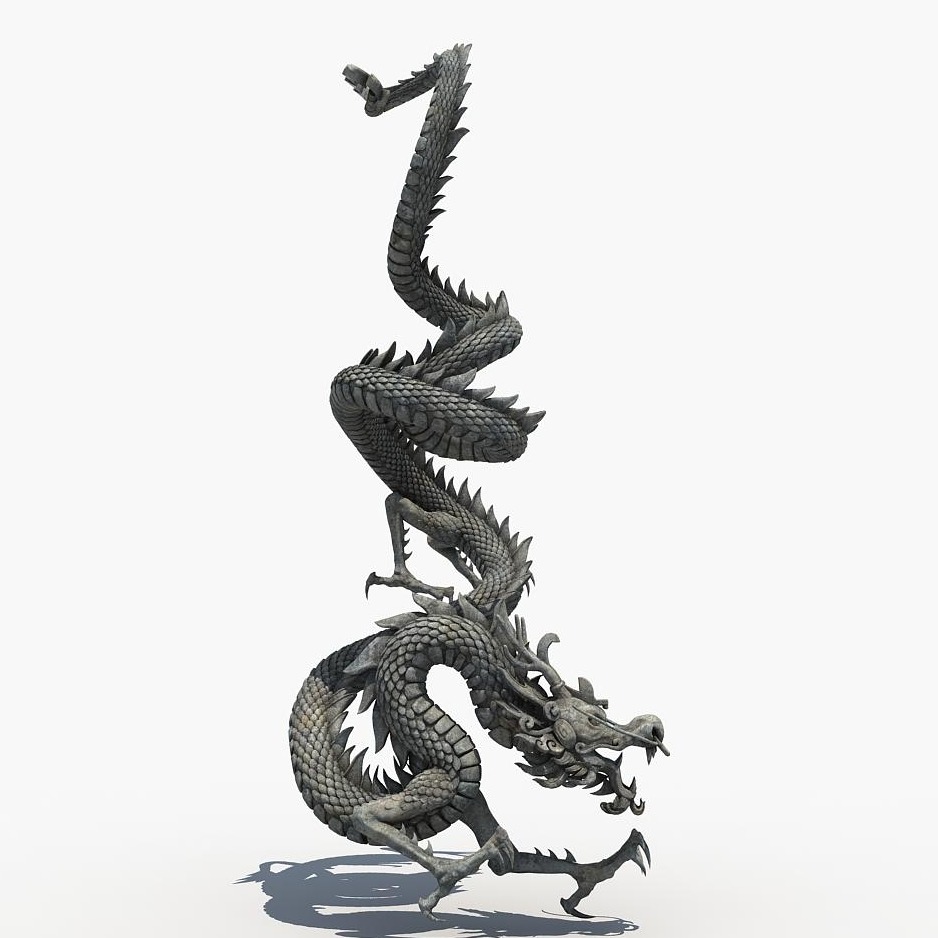 3D模型-中国龙Dragon