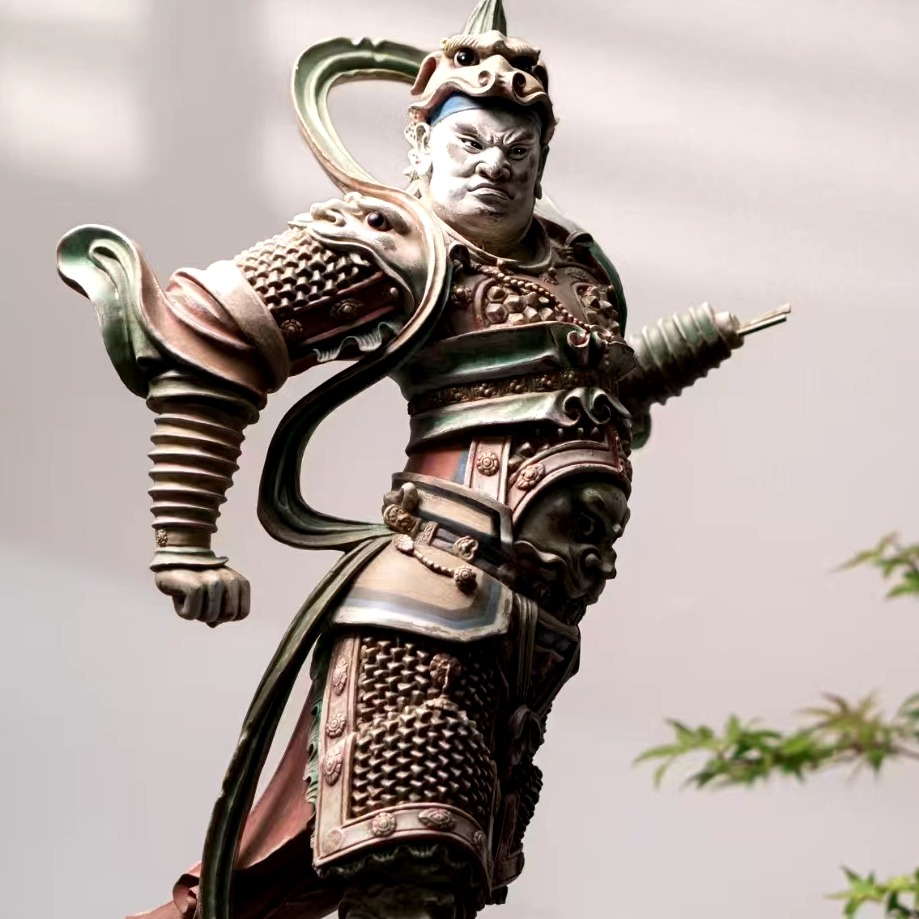 山西双林寺天下第一韦陀