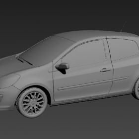 3D模型-雷诺汽车