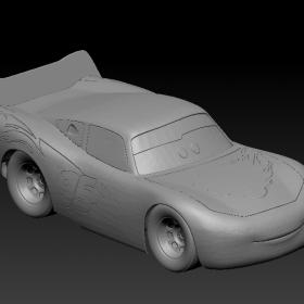3D模型-汽车总动员“闪电”麦昆