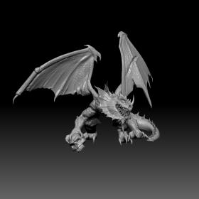 3D模型-【圣斗士】邪恶血池龙2