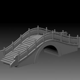 3D模型-古桥