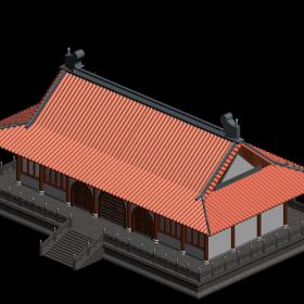 3D模型-多款风格古建9