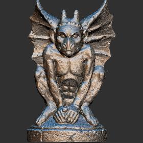 恶魔雕像4
