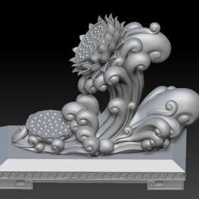 莲花摆件