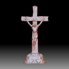 圆雕十字架耶稣