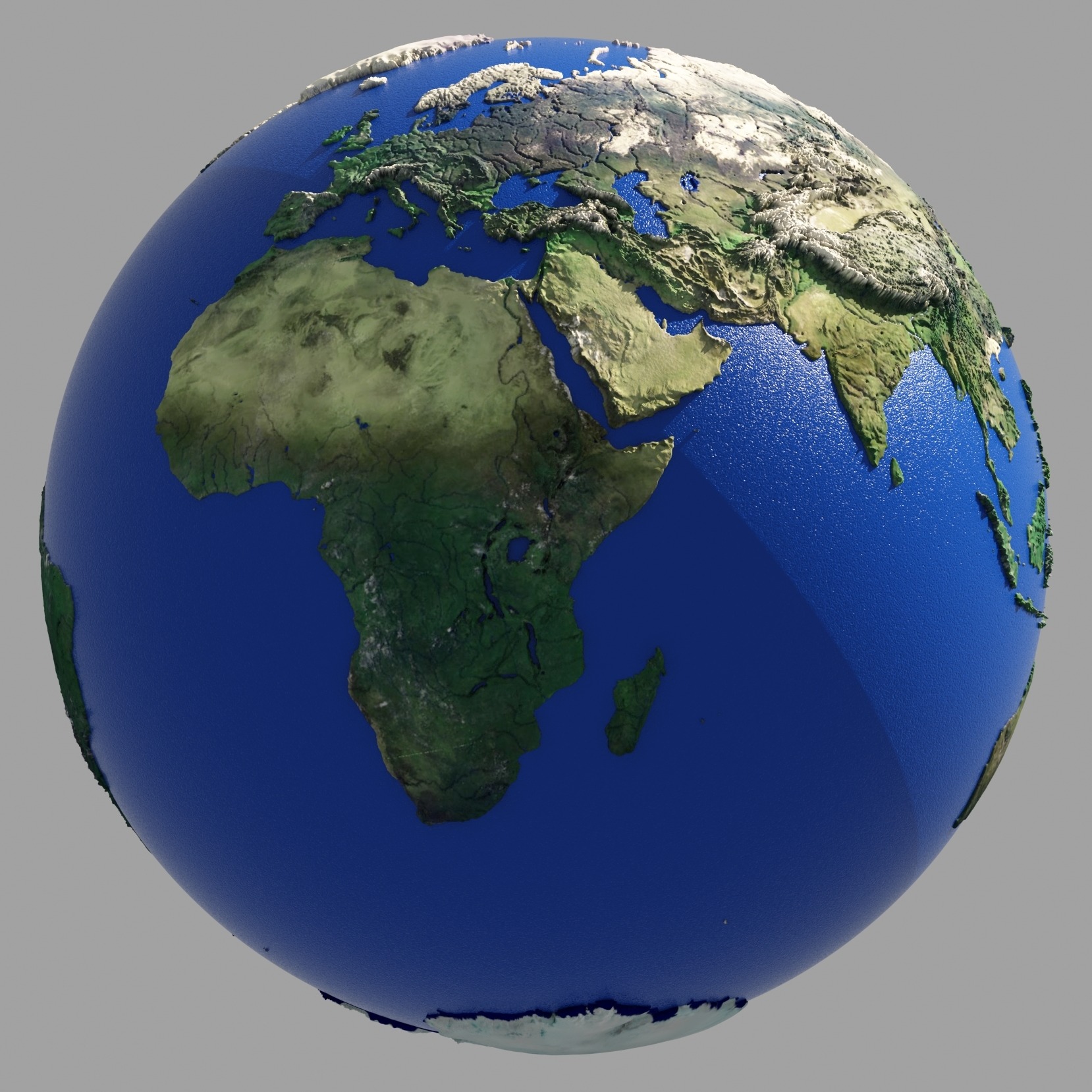 地球3D模型（earth )