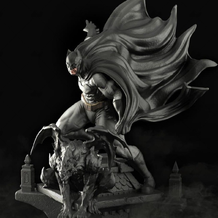 蝙蝠侠2021飞天版 3D打印模型