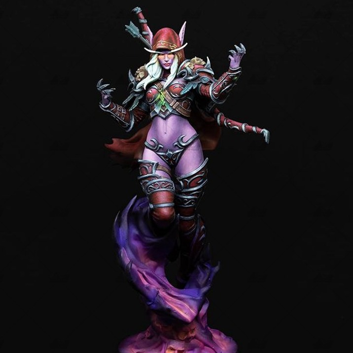 希尔瓦娜斯[魔兽世界]3D打印模型