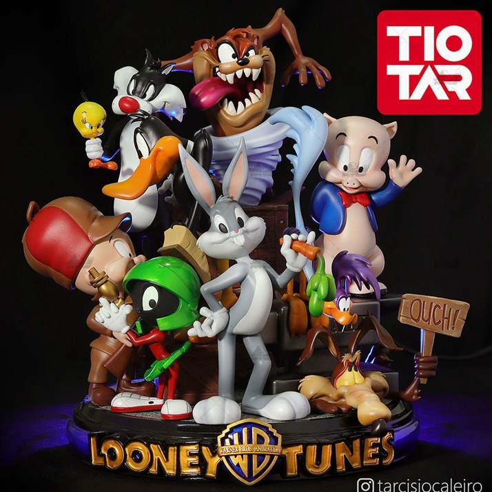 兔八哥、达菲鸭[乐一通]3D打印模型stl数据文件