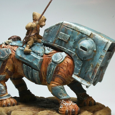 驮甲兽 3D打印模型stl游戏人物