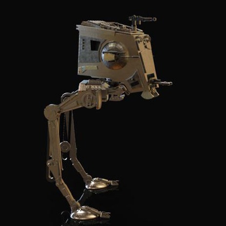 星球大战钛系AT-ST 3D打印模型