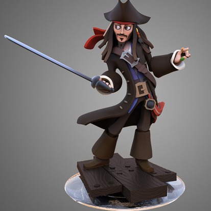 杰克|加勒比海盗 3D打印模型