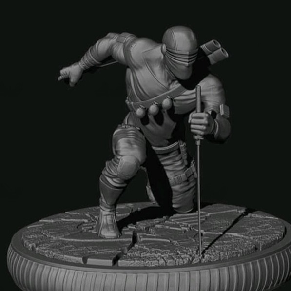 蛇眼SnakeEyes 3D打印模型人偶影视游戏手办