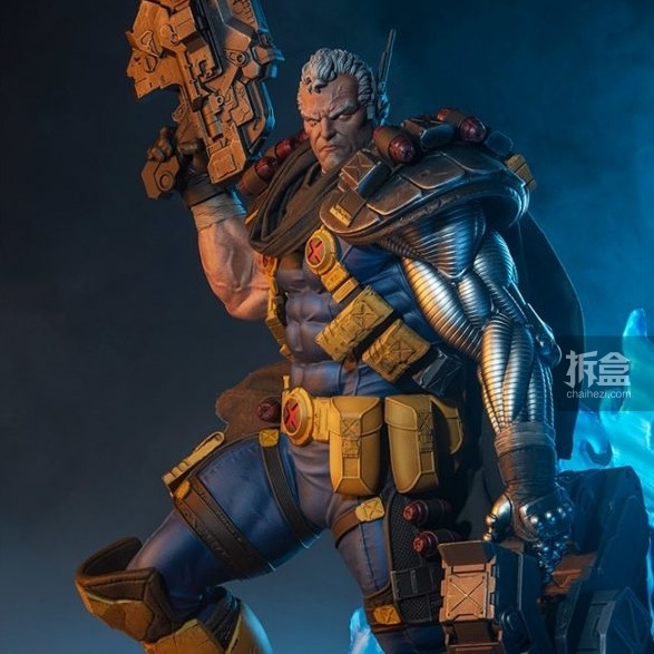 Cable《X战警》高精分体 3D打印模型数据stl人物手办
