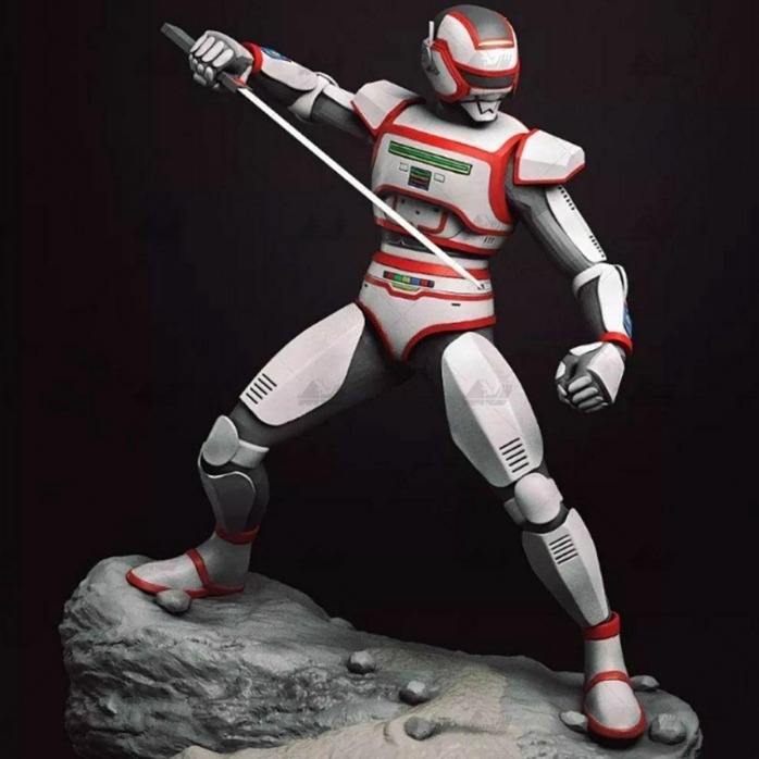 巨兽特搜加斯比恩 3D打印模型数据stl人物手办