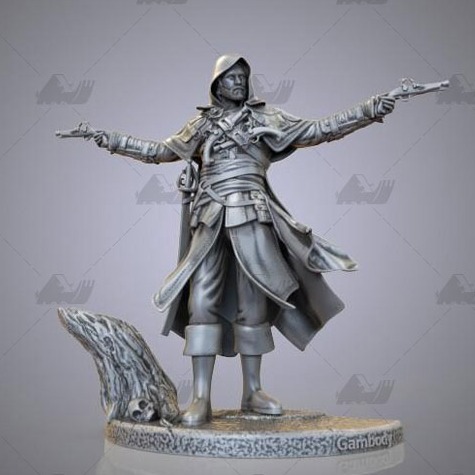 Edward Kenway刺客信条 3D打印模型