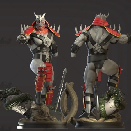 皇帝绍康《真人快打9》[文件]3D打印模型数据stl人物手办