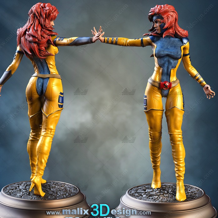 蜘蛛山[文件白胚]3D打印模型数据stl人物手办