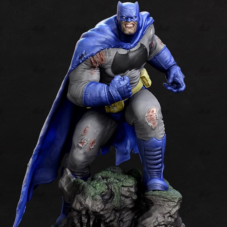 蝙蝠侠[黑暗骑士]3D打印模型stl人物手办