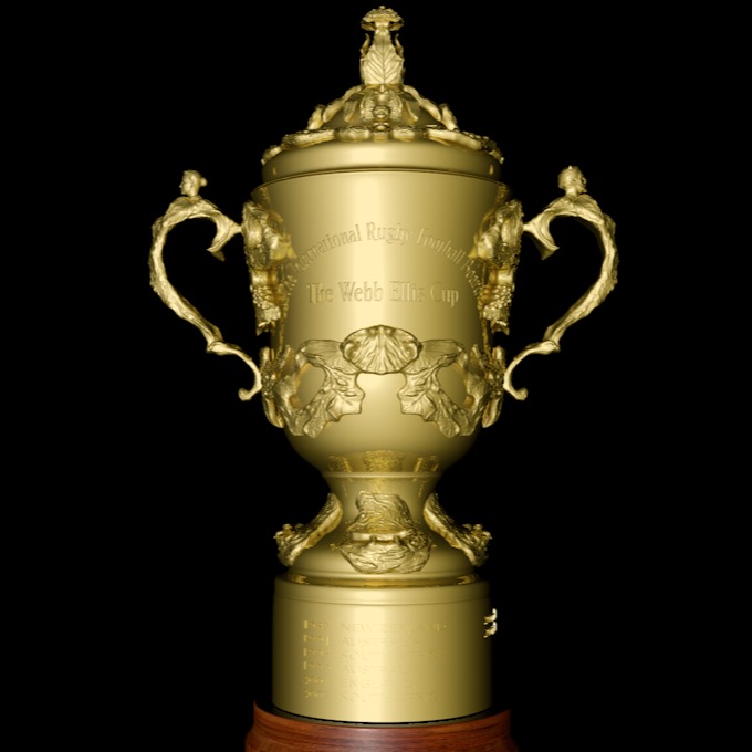 橄榄球世界杯奖杯—韦伯·埃利斯杯3D模型