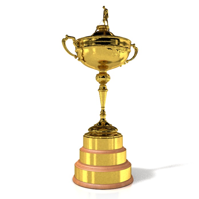 莱德杯 高尔夫杯 3D打印模型