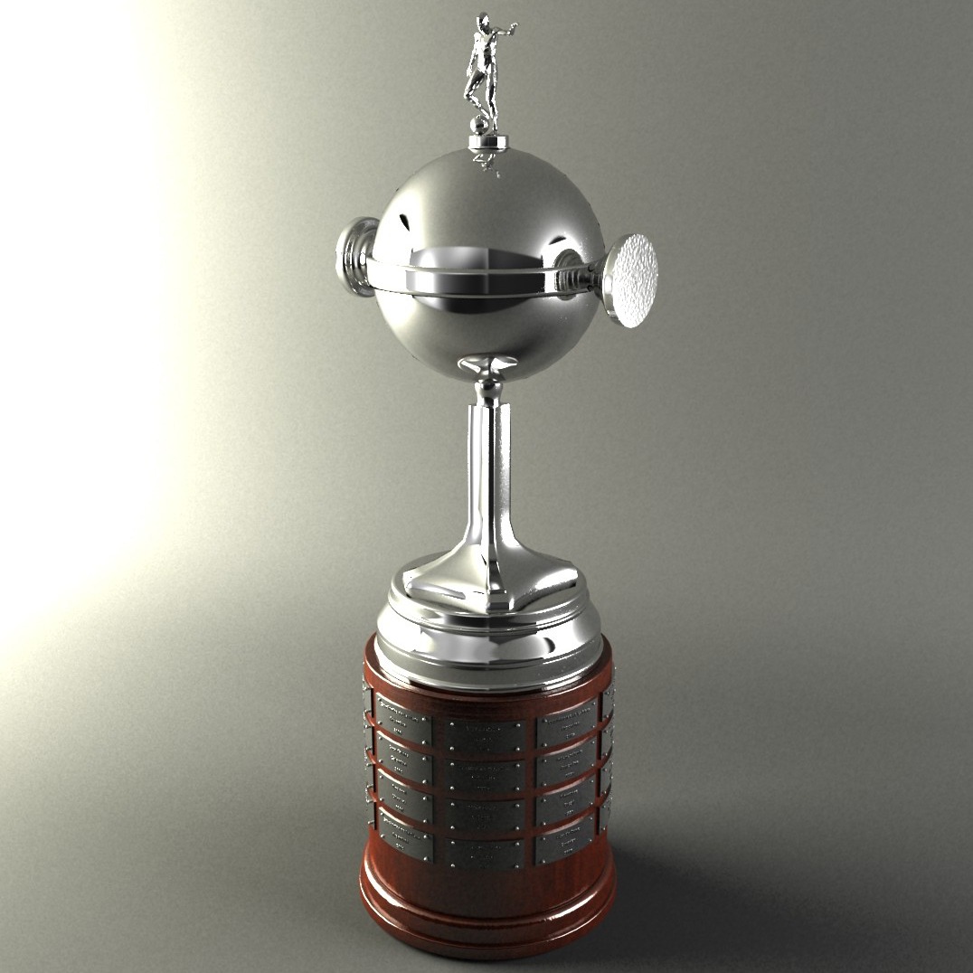 南美解放者杯 冠军奖杯3D模型 Libertadores