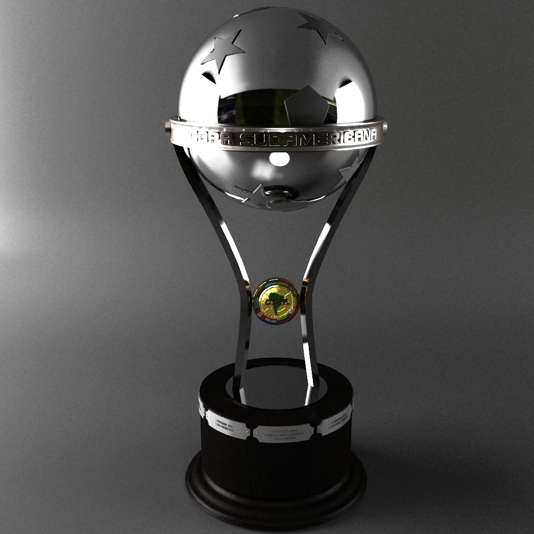 南美超级杯 冠军奖杯3D打印模型 Sudamericana