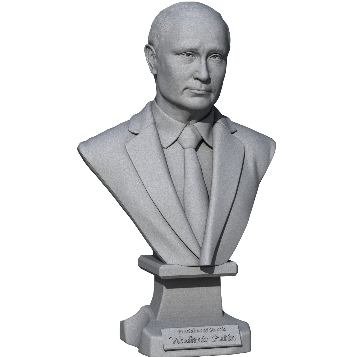 普京 3D打印模型