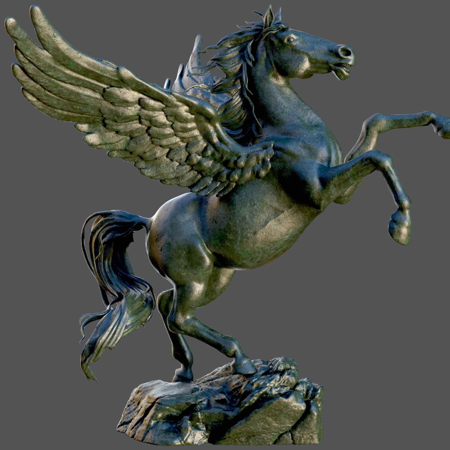 飞马3D打印模型Pegasus