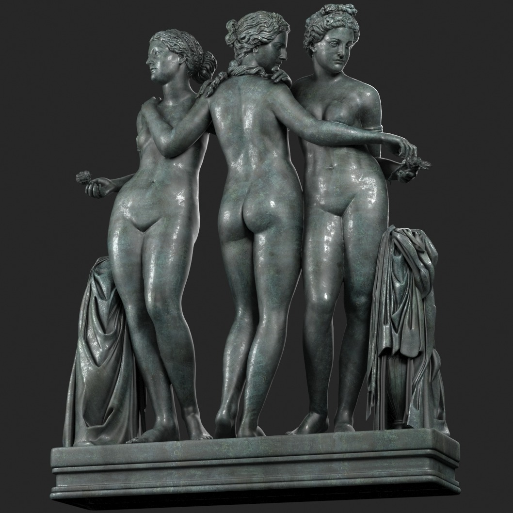 古希腊美惠三女神(Graces)