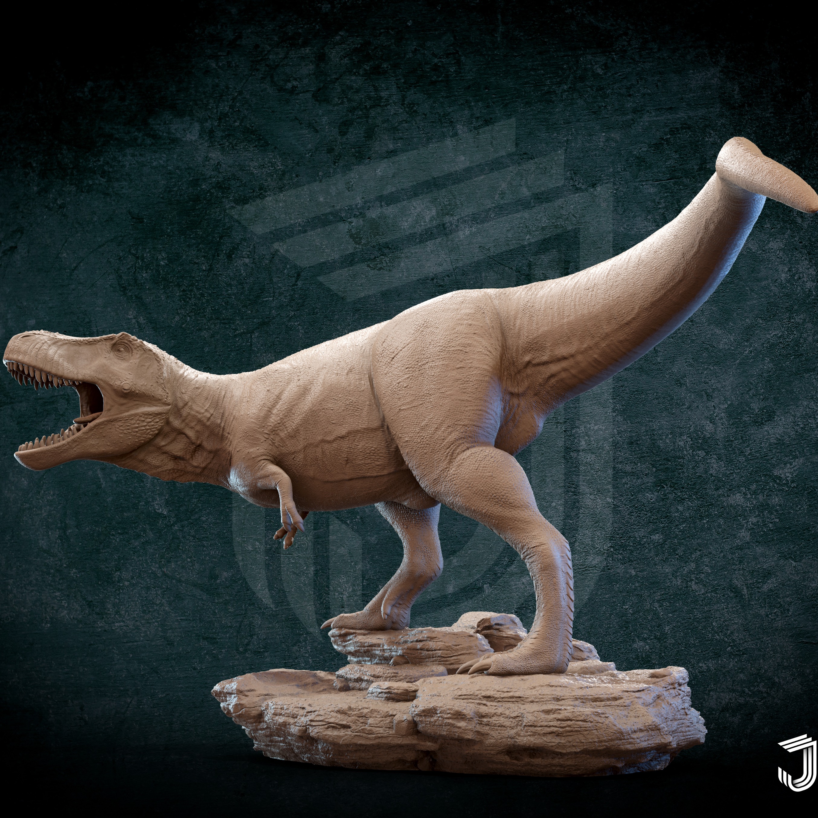 霸王龙3D打印模型T-rex